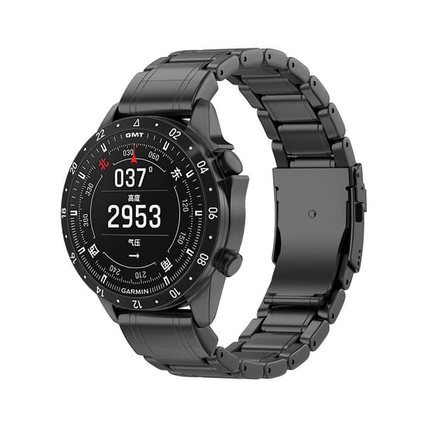 INF Premium 22 mm Quick Fit titanklockarmband för Garmin Fenix 8 Fenix 7