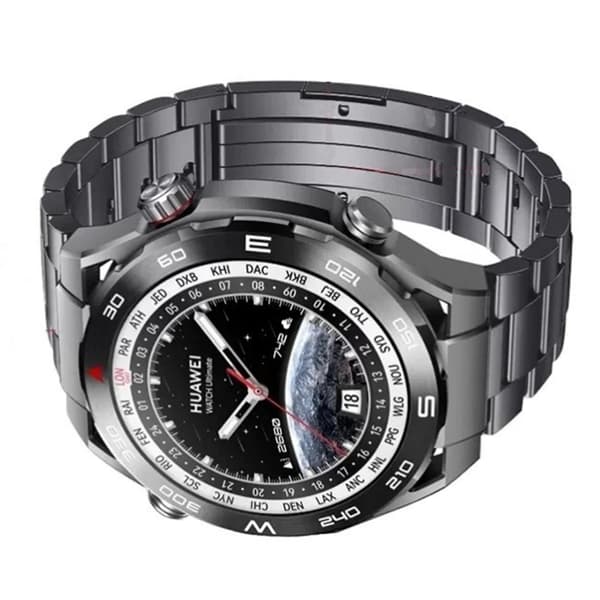 INF 22 mm titan klokkerem - grå, hurtigutløser, 3-lenke Huawei GT4 3Pro/GT2