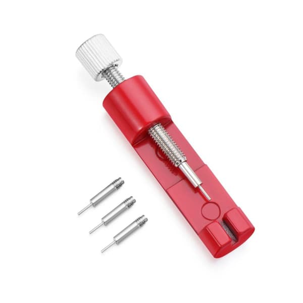 Metal Holder with Height adjustable Bottom for Watch Band Link Removal