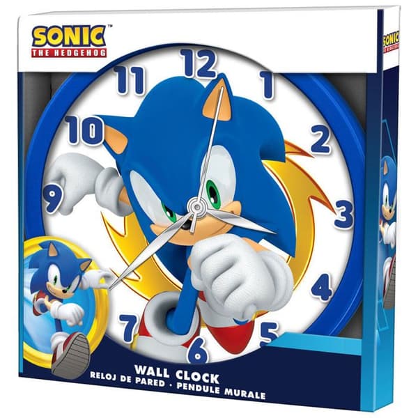 Klocka - Sega - Sonic The Hedgehog - Blå - Syntet - Unisex