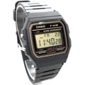 Miniatyrbild 2 av 3: Casio digital klocka med svart hartsband (F91WG-9QDF) 216