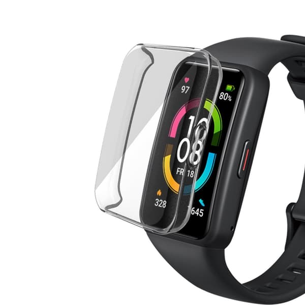 INF Huawei Band 6 / Honor 6 klokkedeksel Gjennomsiktig