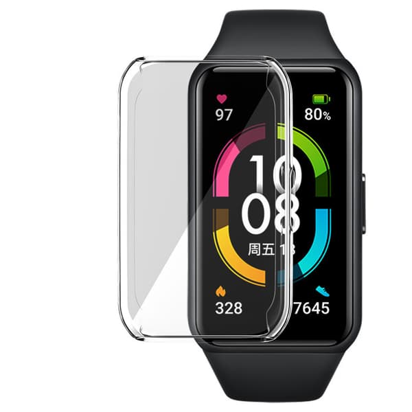 INF Huawei Band 6 / Honor 6 klokkedeksel Gjennomsiktig