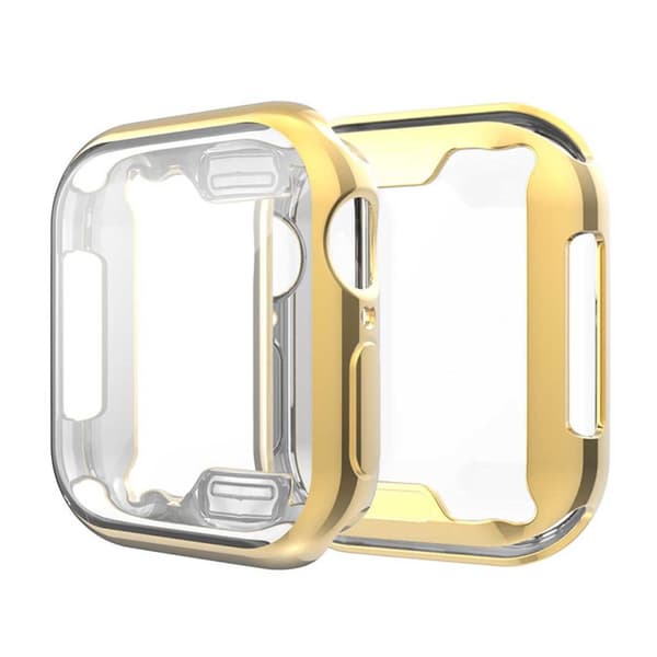 Apple Watch 7 45mm Shell Case Screen Protection Gold