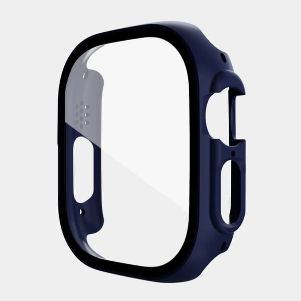 INF Skyddsfodral med skärmskydd MörkblåApple Watch Ultra 49 mm
