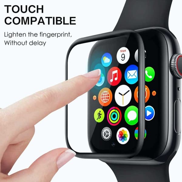 Apple Watch 7/8 41mm skjermbeskyttelse [3-pack] 3D Curve Display Protection