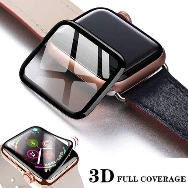 Apple Watch 7/8 45mm Skärmskydd [2-Pack] 3D Curve Displayskydd