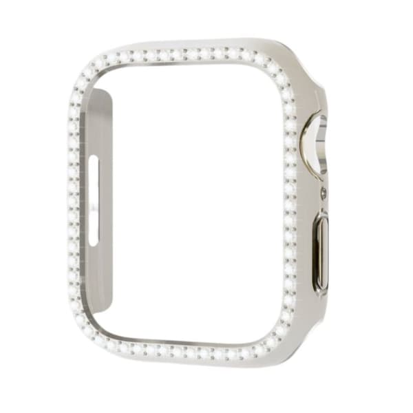 Beskyttelsestaske til PC Hvid 45 mm Apple Watch 7/8