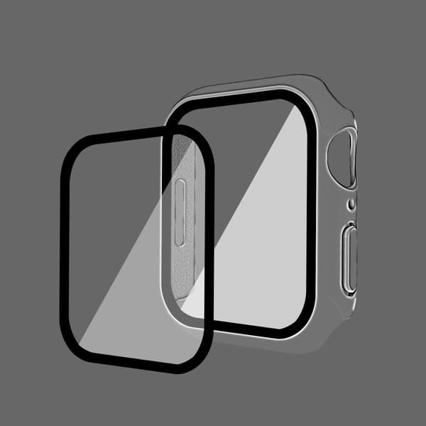 Smart klokkedeksel med skjermbeskytter   Apple Watch 7/8 45 mm