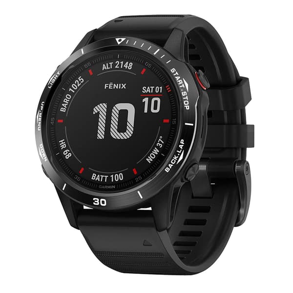 INF Klockram i Rostfritt Stål Garmin Fenix 6
