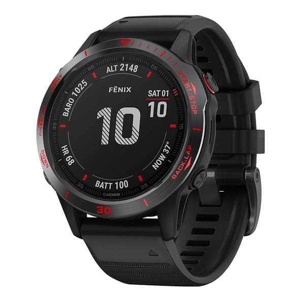 Klockramsinsats i rostfritt stål   Garmin Fenix 6
