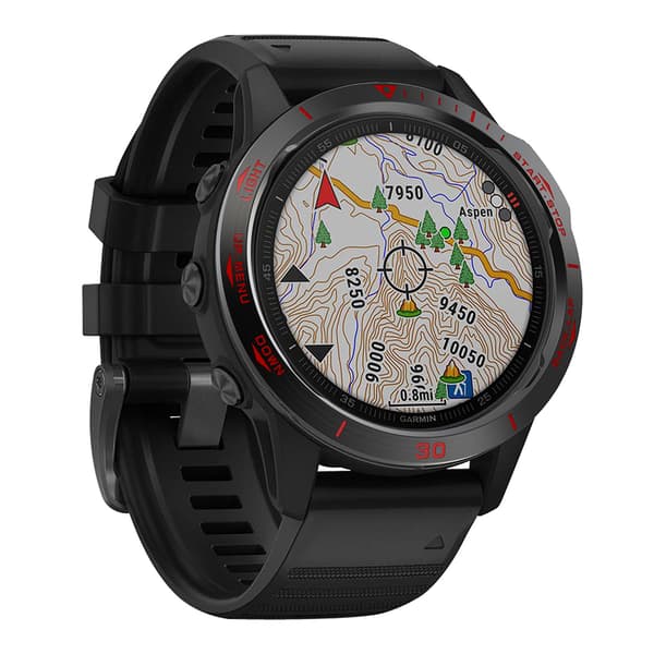 Klockramsinsats i rostfritt stål Garmin Fenix 6