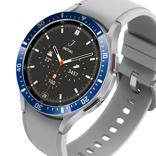 Klockramsinsats i aluminiumlegering Samsung Galaxy Watch 4, 42 mm/46 mm, Samsung Galaxy Watch 42 mm/46 mm, Samsung S3 46mm