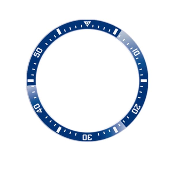 Klockramsinsats i aluminiumlegering Samsung Galaxy Watch 4, 42 mm/46 mm, Samsung Galaxy Watch 42 mm/46 mm, Samsung S3 46mm