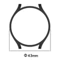 Pikkukuva 6 / 6: Iskunkestävä suojakuori Samsung Galaxy Watch 6 Musta 40 mm