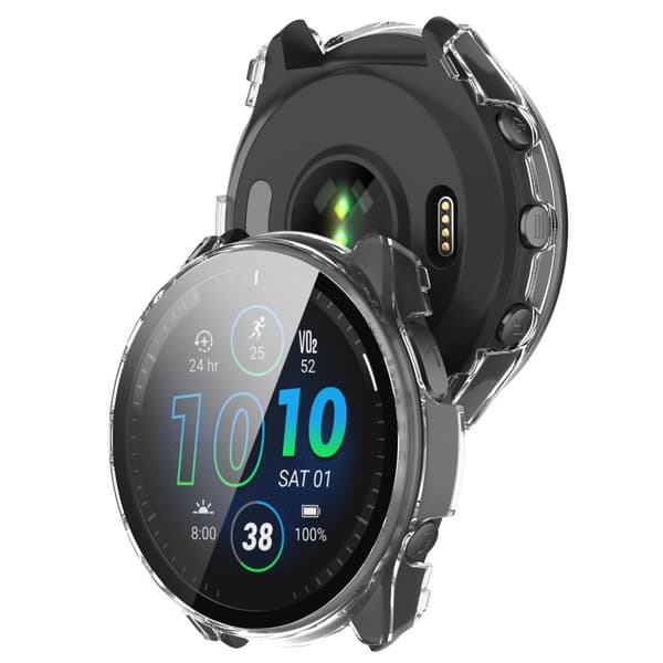 INF Smart ur-etui med skærmbeskytter GennemsigtigGarmin Forerunner 965