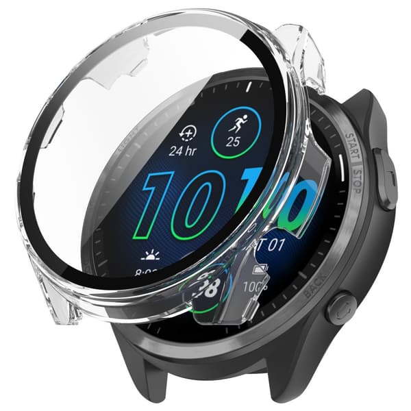 INF Smart ur-etui med skærmbeskytter GennemsigtigGarmin Forerunner 965