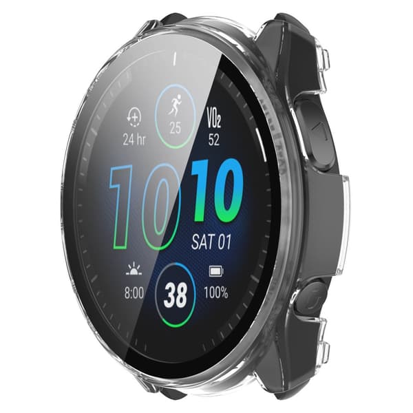 INF Smart ur-etui med skærmbeskytter GennemsigtigGarmin Forerunner 965