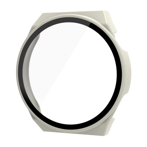 INF Suojakuori näytönsuojalla Huawei Watch GT3 Pro/Porschelle (46mm) Valkoinen