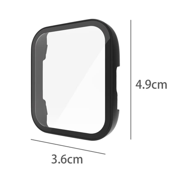INF Etui med skærmbeskytter til Redmi Watch 3 Active Sort