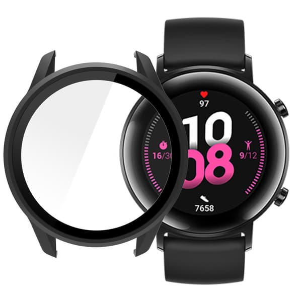 INF Fodral med Skärmskydd för Huawei Watch GT2 46 mm Svart
