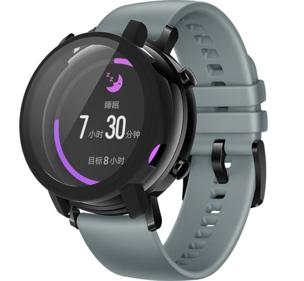 INF Fodral med Skärmskydd för Huawei Watch GT2 46 mm Svart