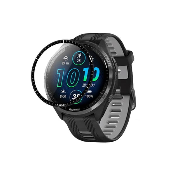 INF Mykt deksel for Garmin Forerunner 965 Gjennomsiktig