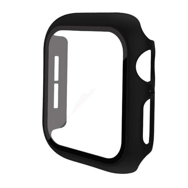 INF Etui til Apple Watch 9/8/7/6/5/4 sort 2-pak  44 mm