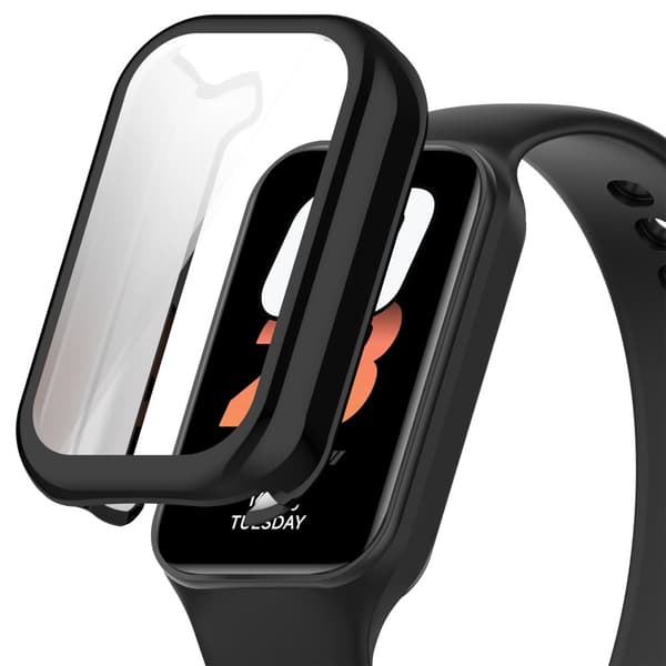 INF Suojakotelo Xiaomi Mi Band 8 Active/Redmi Band 2:lle Musta