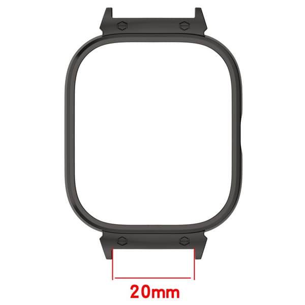 INF Stötsäker Screen Shell Skyddande klockram för Redmi Watch 4, 20 mm
