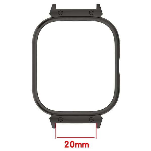 INF Stötsäker Screen Shell Skyddande klockram för Redmi Watch 4, 20 mm