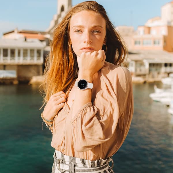 Smart Watch etui med skærmbeskytter Sølv Google Pixel Watch