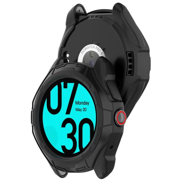 Fodral med skärmskydd för Ticwatch Pro 5 klocka