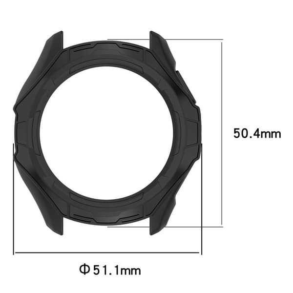 Fodral med skärmskydd för Ticwatch Pro 5 klocka