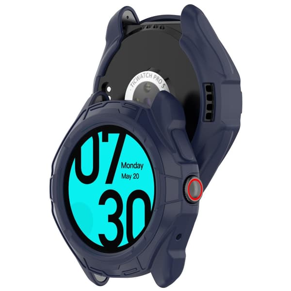 Fodral med skärmskydd för Ticwatch Pro 5 klocka