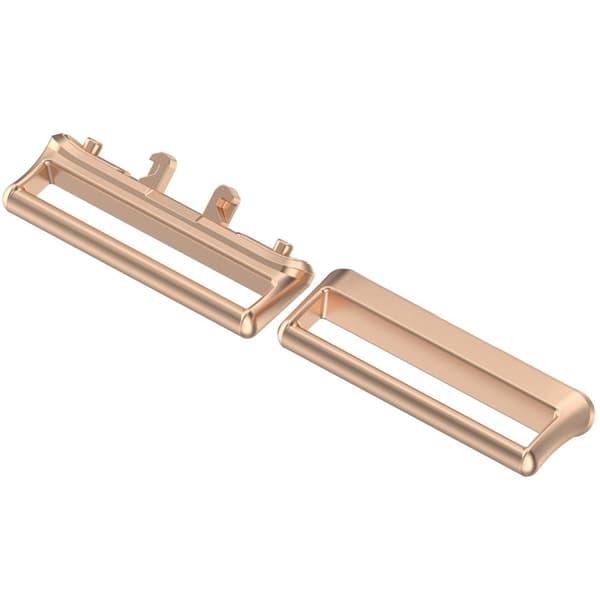 INF 18 mm klokkeremspenne for Samsung Galaxy Fit 3 Rose gull