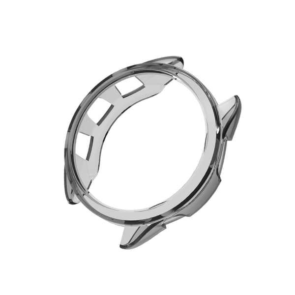 INF TPU-klokkebeskyttelsesveske for Garmin Forerunner 165 Gjennomsiktig+svart