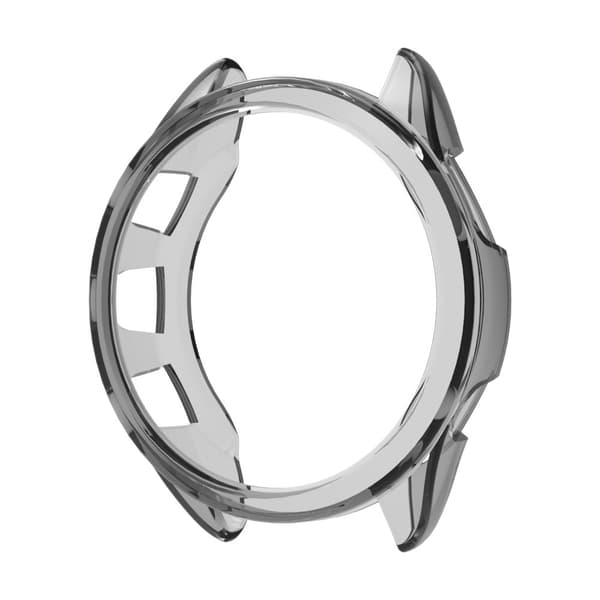 INF TPU-klokkebeskyttelsesveske for Garmin Forerunner 165 Gjennomsiktig+svart