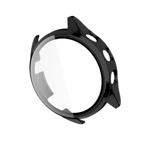 INF PC + karkaistu lasi integroitu kellokotelo Garmin Forerunner 165:lle Musta