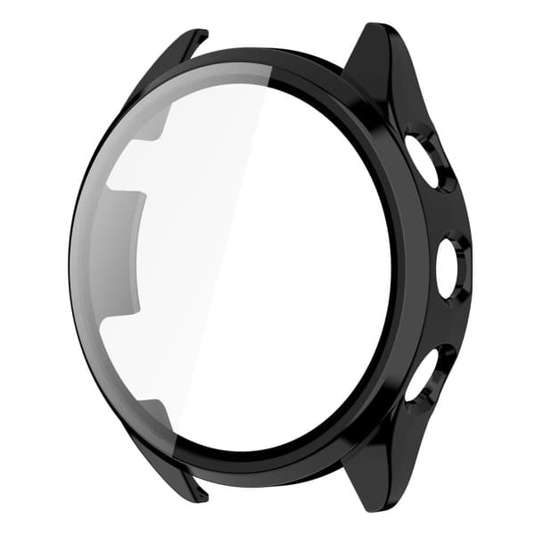 INF PC + karkaistu lasi integroitu kellokotelo Garmin Forerunner 165:lle Musta