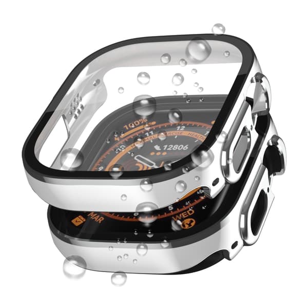 INF Tofarget vanntett galvanisert veske for Apple Watch 44 mm