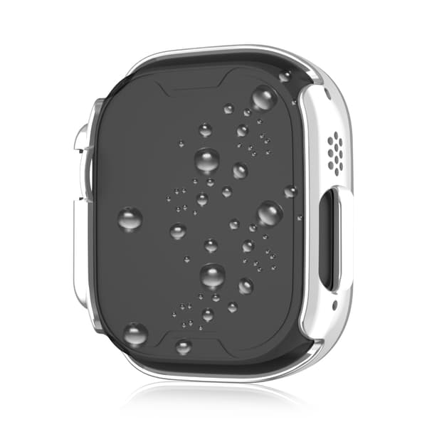 INF Tofarget vanntett galvanisert veske for Apple Watch 44 mm