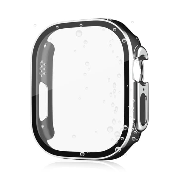 INF Tofarget vanntett galvanisert veske for Apple Watch 44 mm