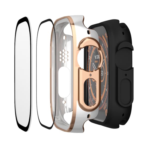 Cover+Screen Protector Film för Apple Watch 9/8/7 45mm