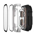 Miniatyrbild 3 av 11: Cover+Screen Protector Film för Apple Watch 9/8/7 45mm
