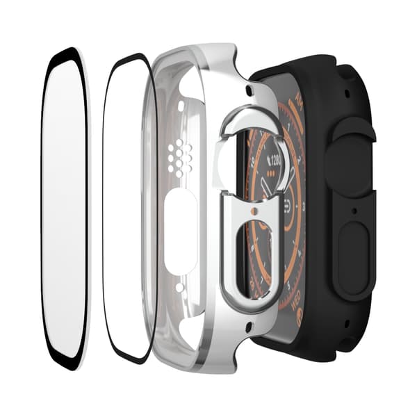 INF Cover+Screen Protector Film för Apple Watch 9/8/7 45mm