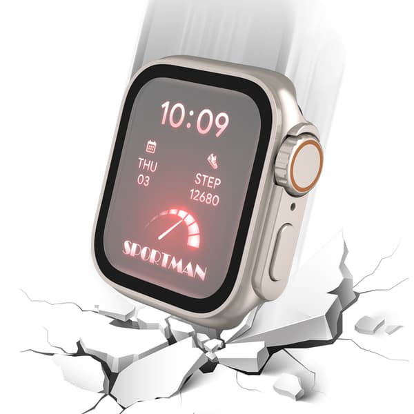 INF PC-fodral med skärmskydd för Apple Watch Series 4/5/6, 40mm