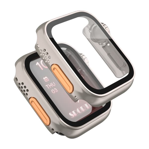 INF PC-fodral med skärmskydd för Apple Watch Series 4/5/6, 40mm