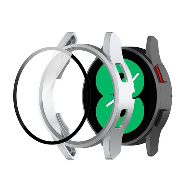 PC-Fodral + Skärmskydd i Härdat Glas för Samsung Galaxy Watch FE 40mm