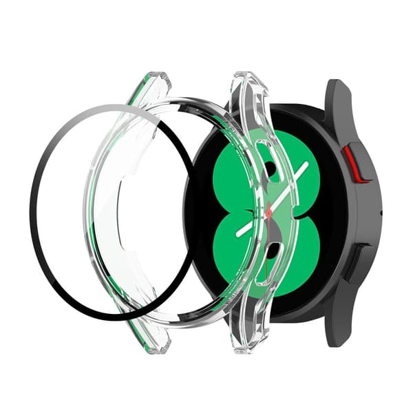 PC-kotelo + karkaistu lasi näytönsuoja Samsung Galaxy Watch FE 40mm:lle